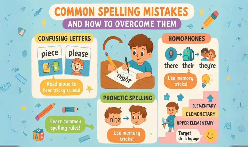 Common Spelling Mistakes and How to Overcome Them