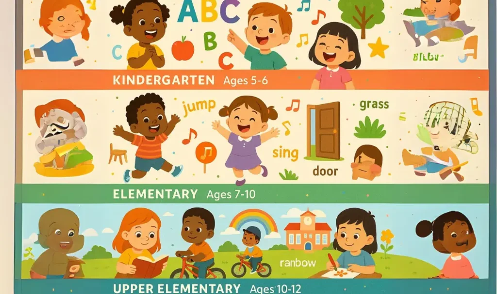 Essential Spelling Words for Kids by Age Group