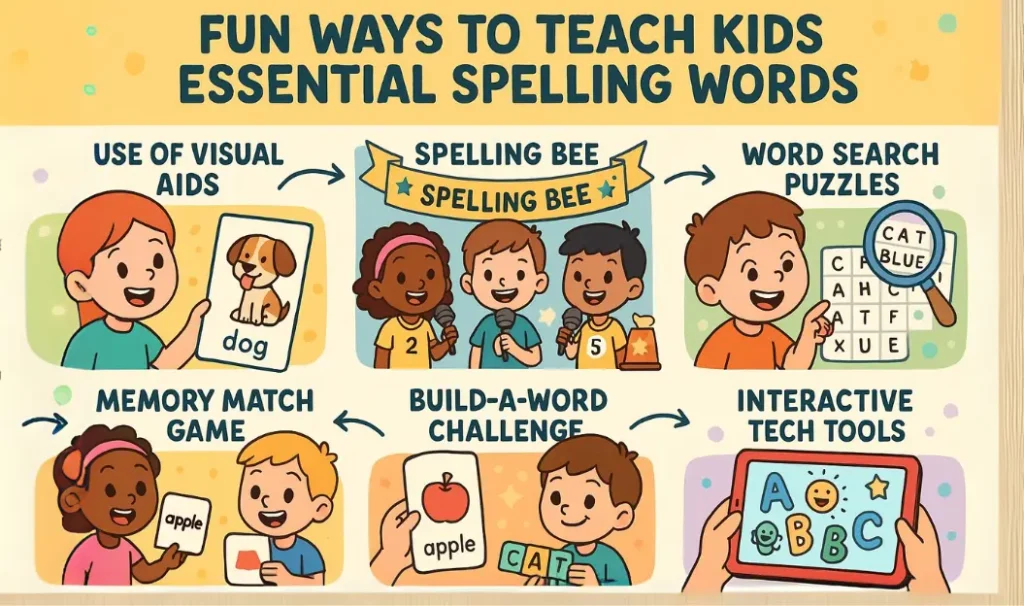 Fun Ways to Teach Kids Essential Spelling Words