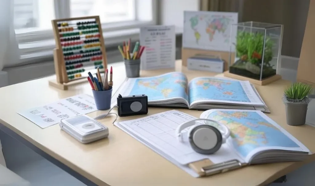 Classroom Objects That Start with A