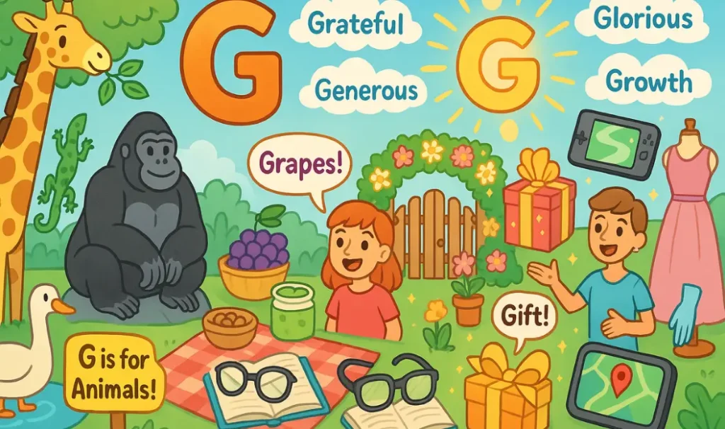 Things That Start With G