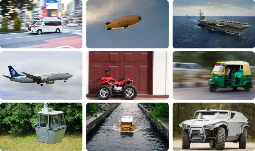 Vehicles That Start with