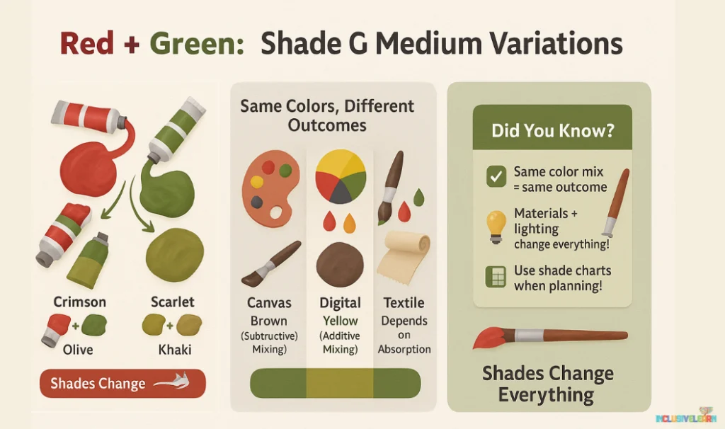 Shade & Medium Variations