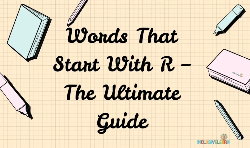 words that start with r