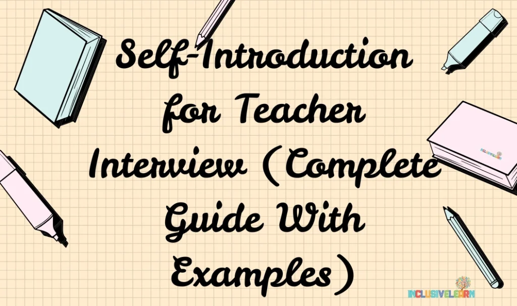 letter of introduction for teaching position
