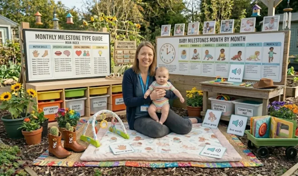 baby milestones month by month
