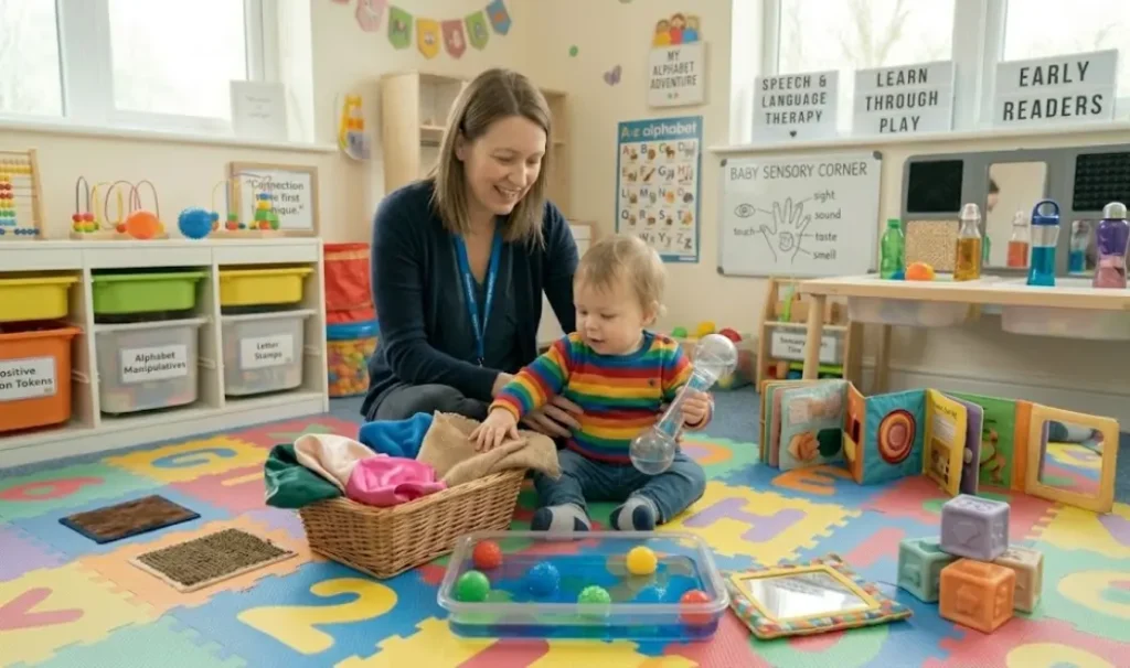 sensory play for babies